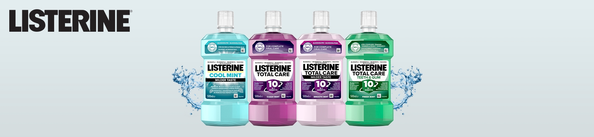 listerine mundskyl produkter - LISTERINE® Mundskyl